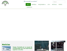 Tablet Screenshot of fanser.com